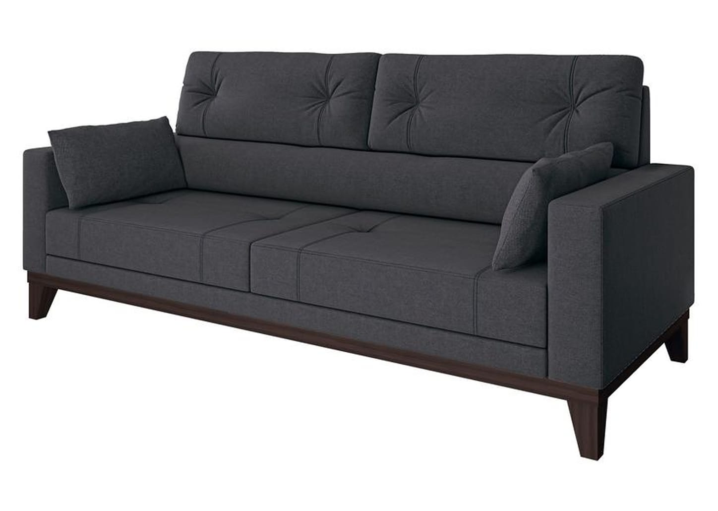 Sofá 4 Lugares Suede Cannes Linoforte