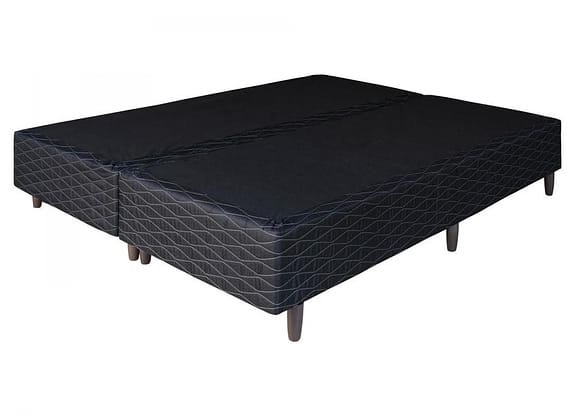 Base Cama Box Queen Umaflex Bipartida 156x26x198cm Duomo