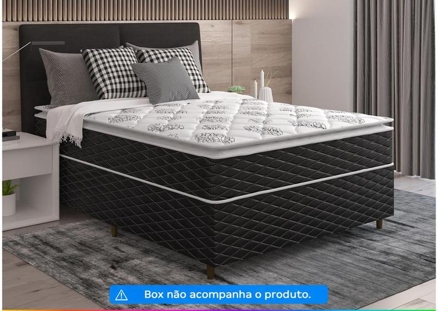 Colchão Casal Umaflex de Mola Ensacada 138x25x188cm Duomo