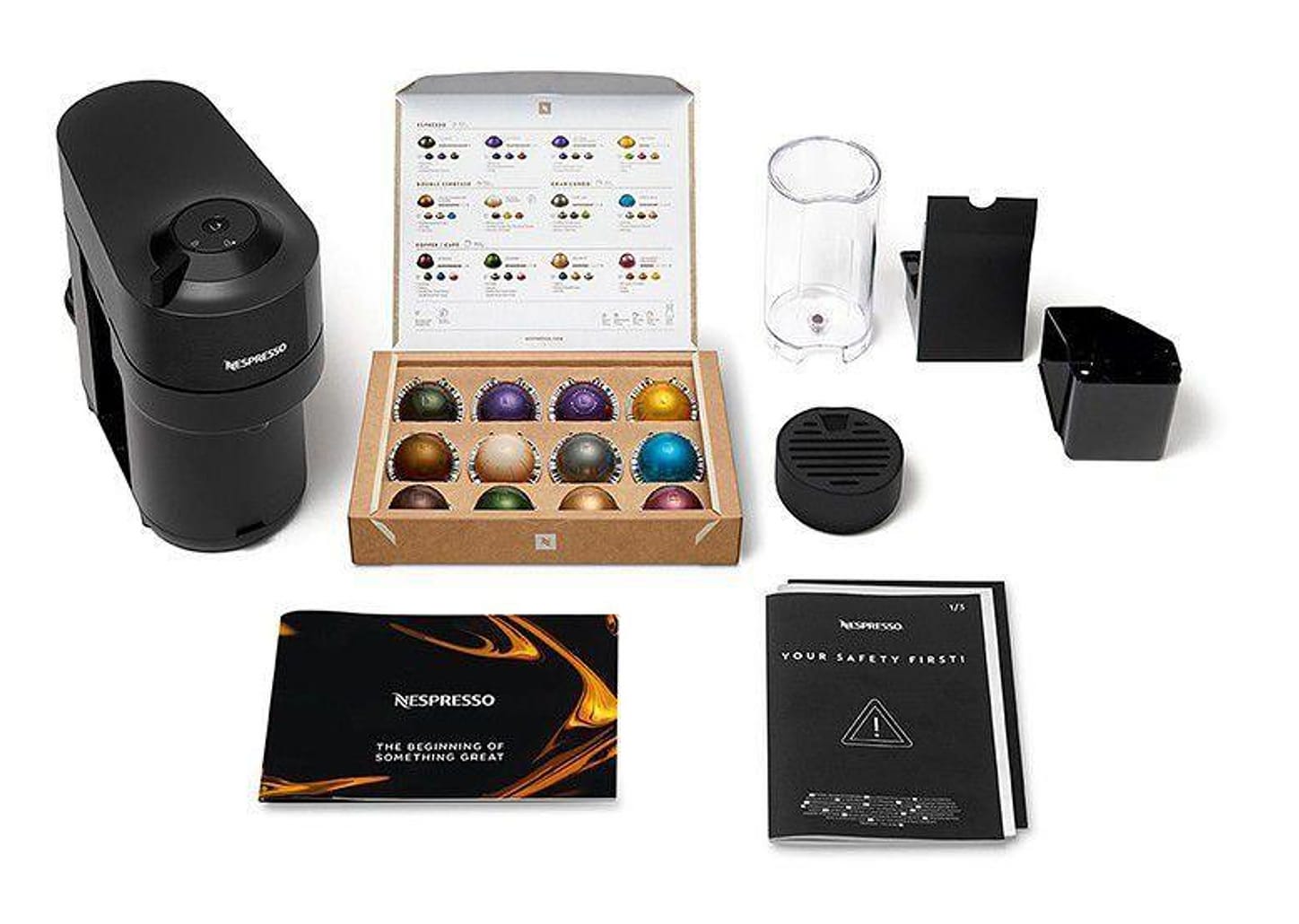 Cafeteira Espresso Nespresso Vertuo Pop Preta