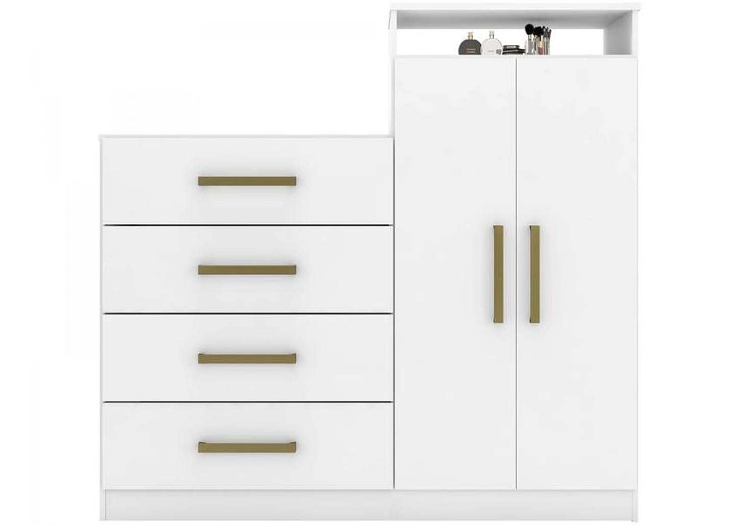 Cômoda 4 Gavetas 2 Portas Demóbile Aurea