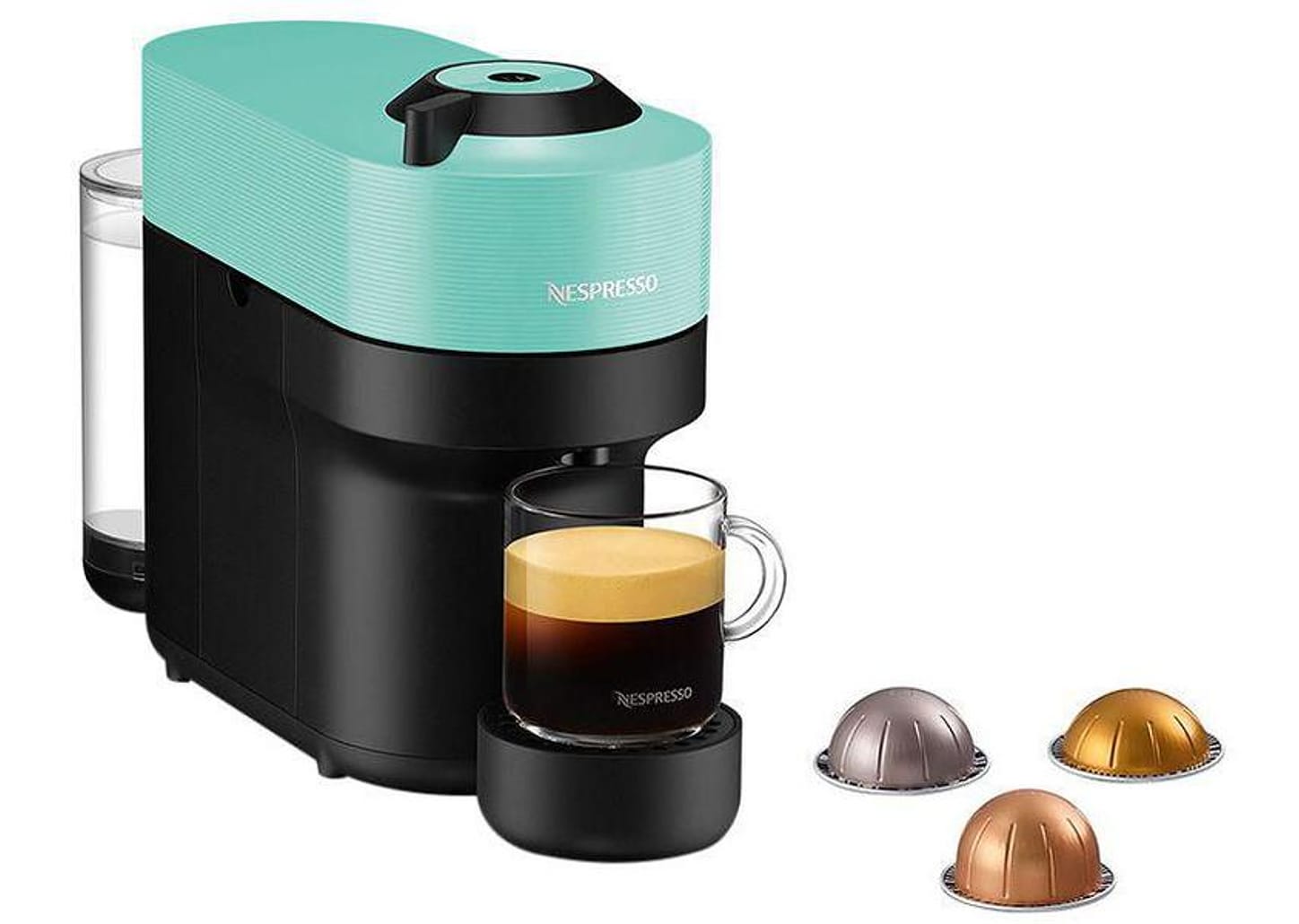 Cafeteira Espresso Nespresso Vertuo Pop - Verde água