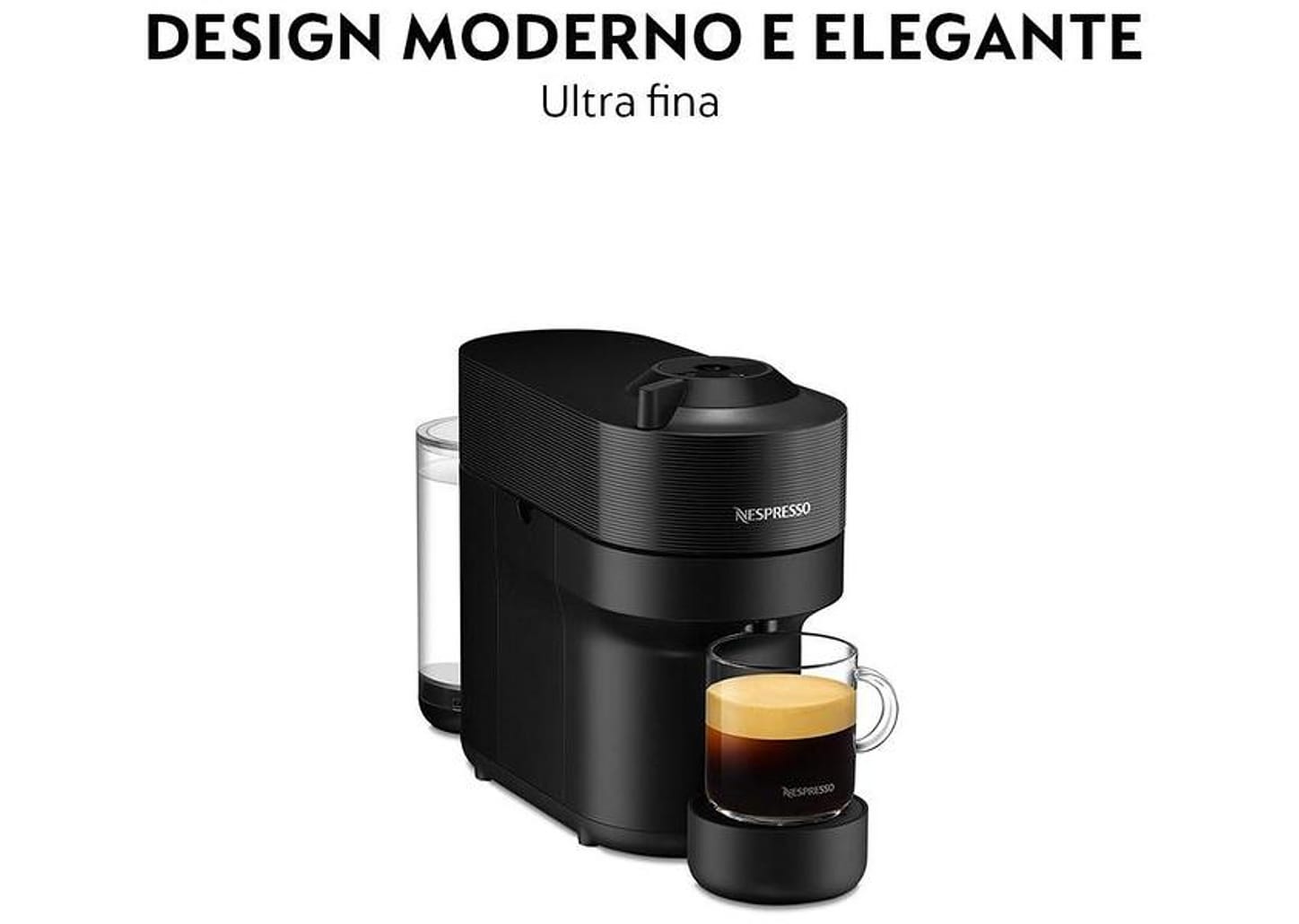 Cafeteira Espresso Nespresso Vertuo Pop Preta