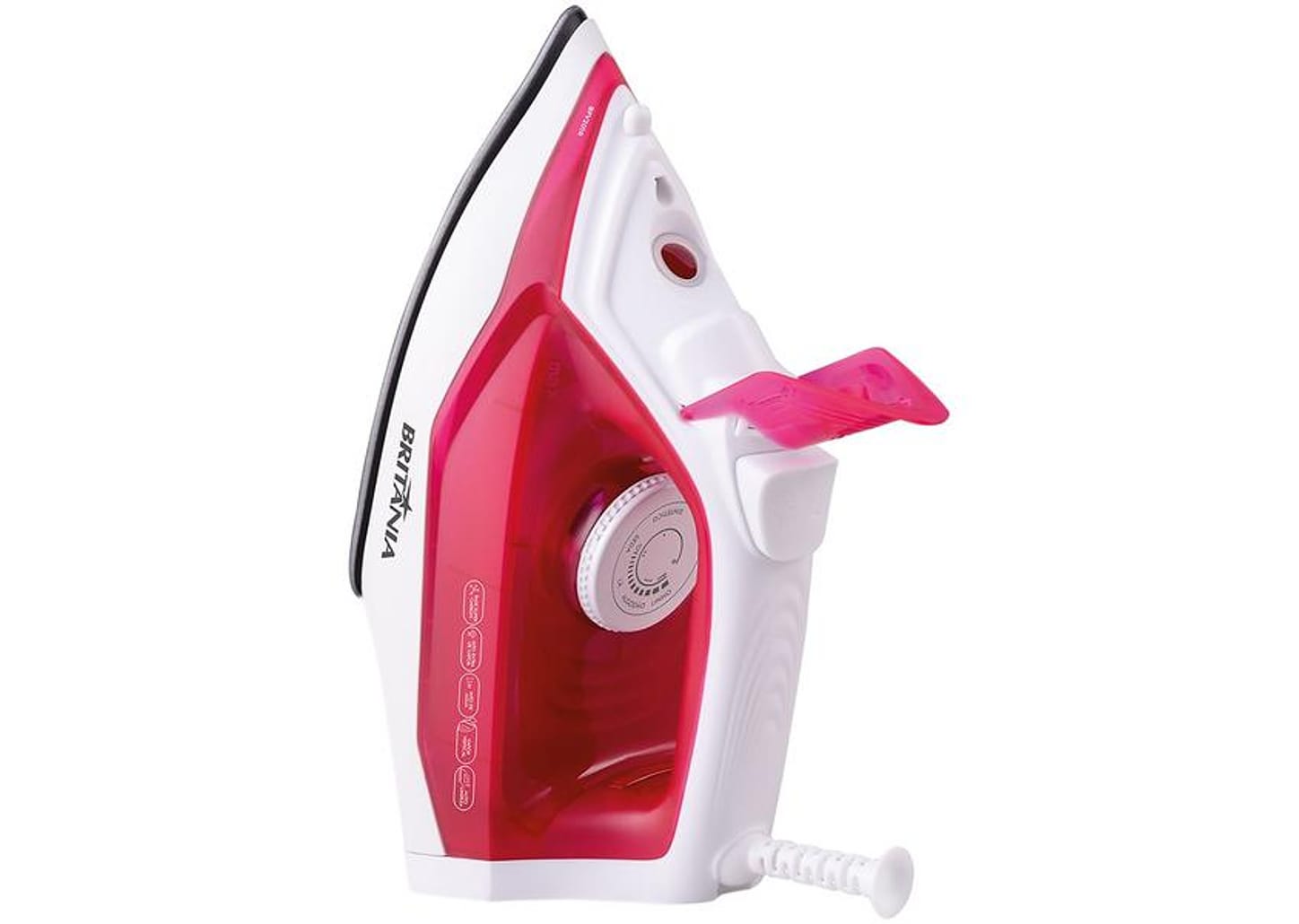 Ferro de Passar Roupa a Vapor Britânia BFV201R - Rosa