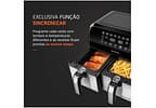 Fritadeira Elétrica sem Óleo/Air Fryer Mondial - Dual Duplo Cesto Preta 8L com Timer AFD-01-BI