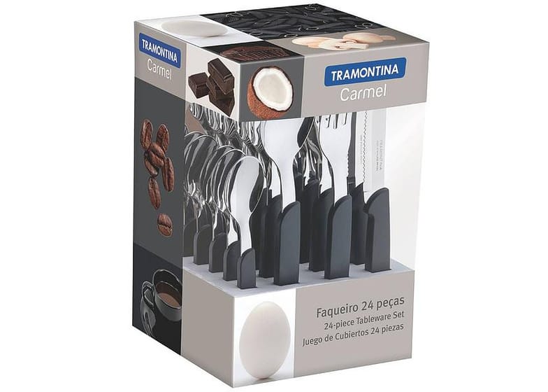 Faqueiro Tramontina Carmel 23499/021 Inox - 24 Peças