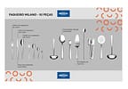 Faqueiro Brinox Inox 92 Peças Milano 5123/430