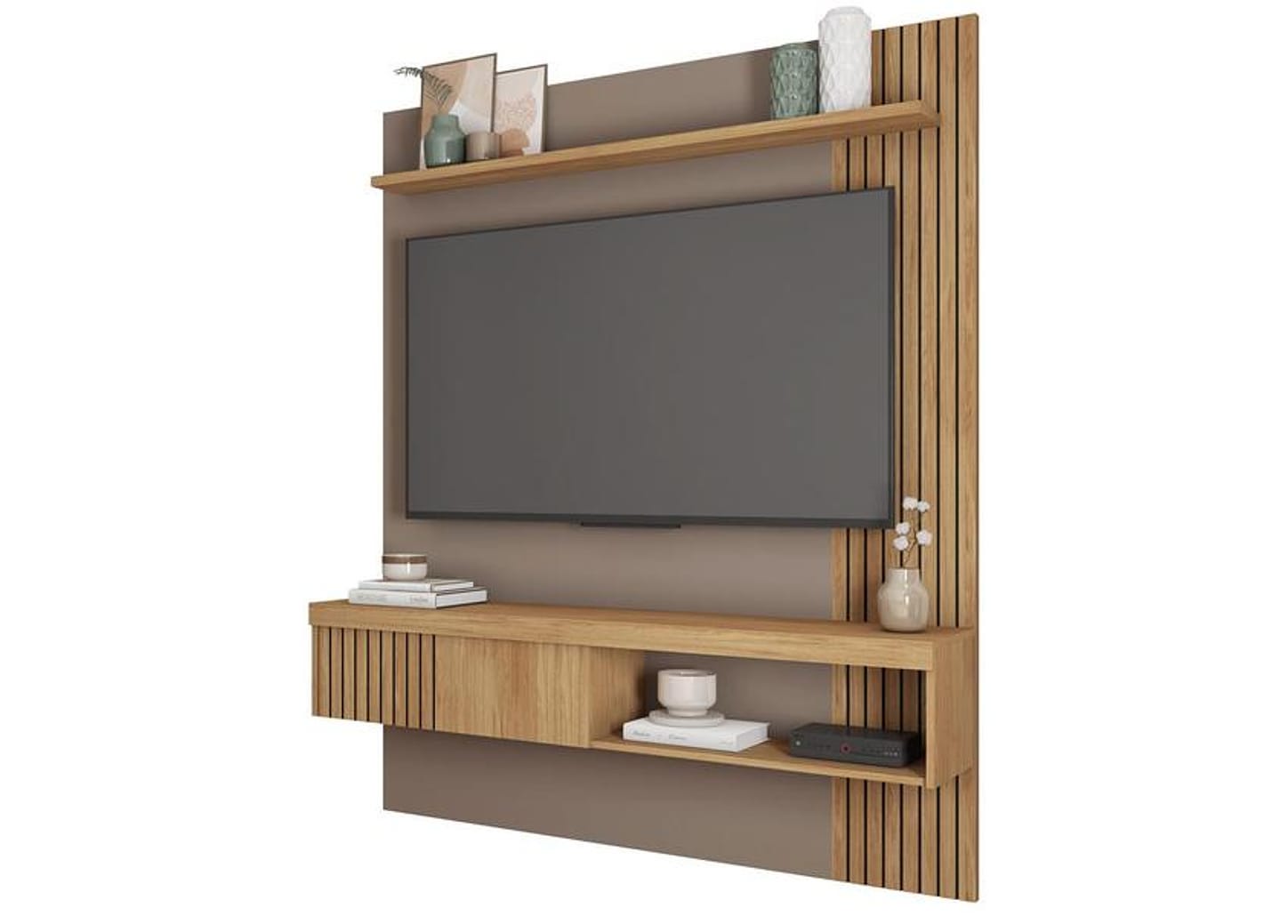 Painel para TV até 55” Caemmun Jade 1 Prateleira