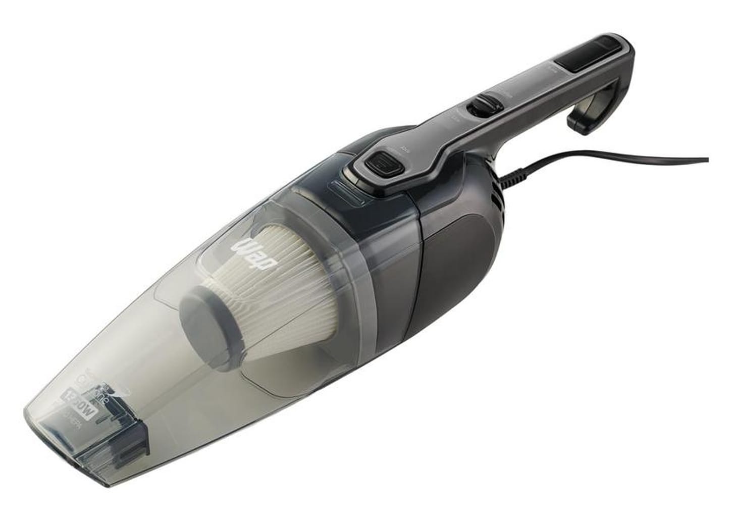 Aspirador de Pó Vertical Wap Filtro HEPA 1350W - Silent Speed Max Cinza e Preto