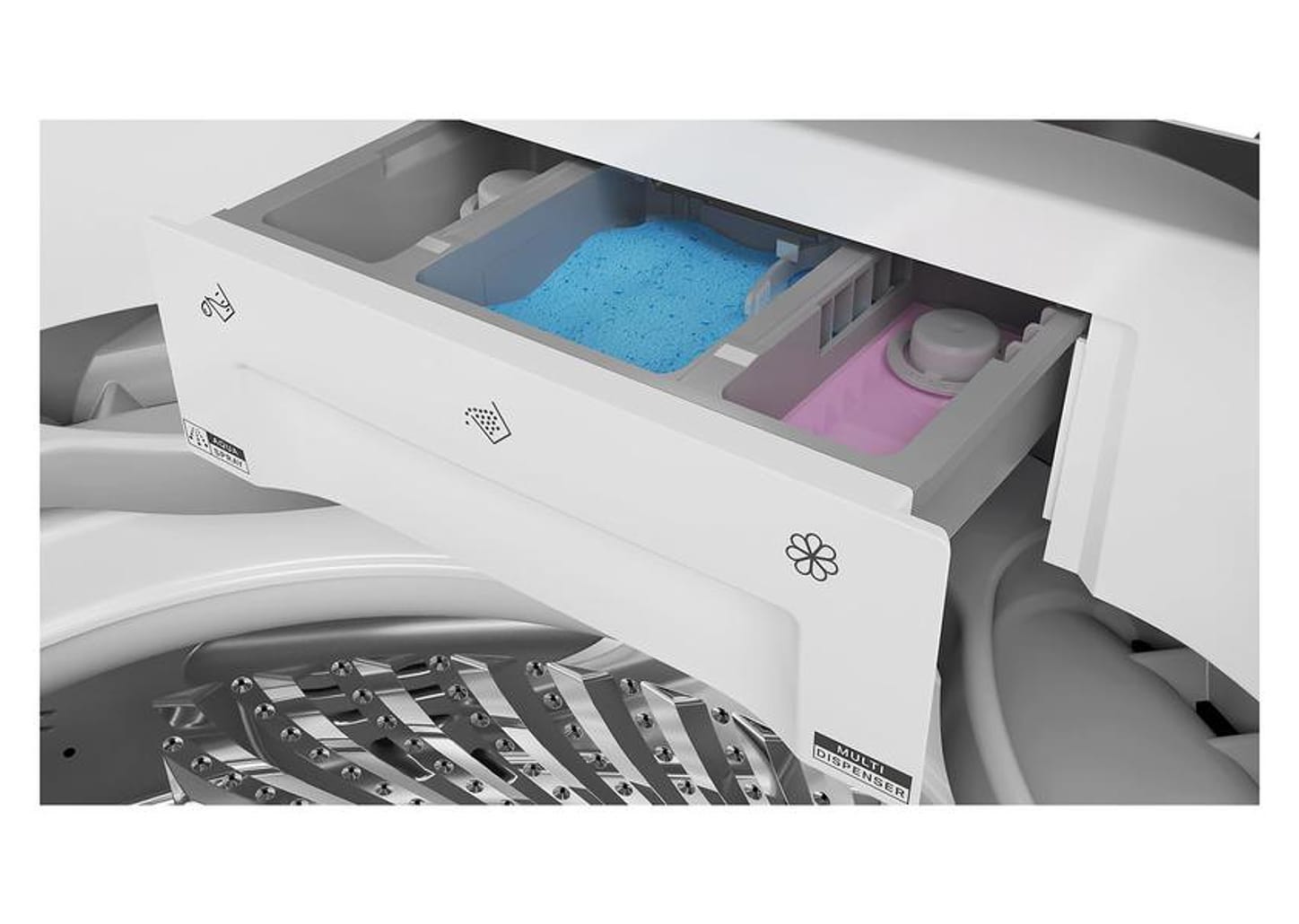 Lavadora de Roupas Brastemp 17kg Cesto Inox 12 Programas de Lavagem Branca BWK17