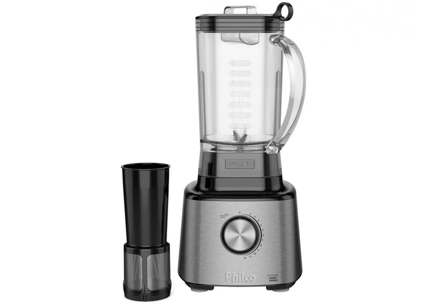 Liquidificador Philco PLQ2100PI com Filtro 12 Velocidades 1400W Preto