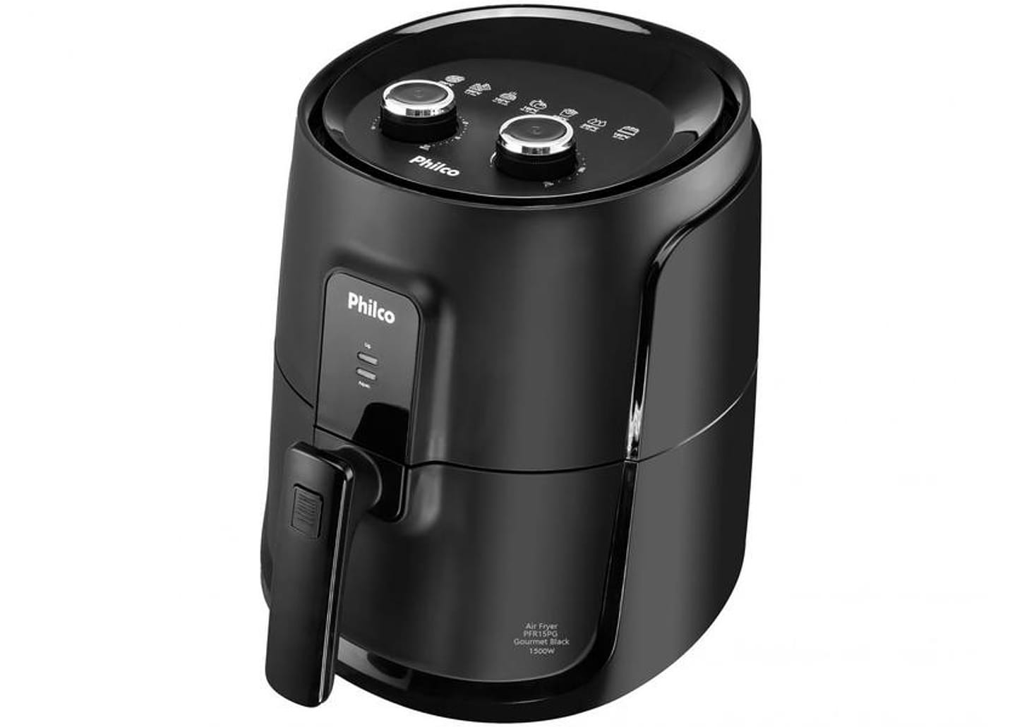 Fritadeira Elétrica sem óleo/Air Fryer Philco - PFR15PG Preto 4,3L com Timer