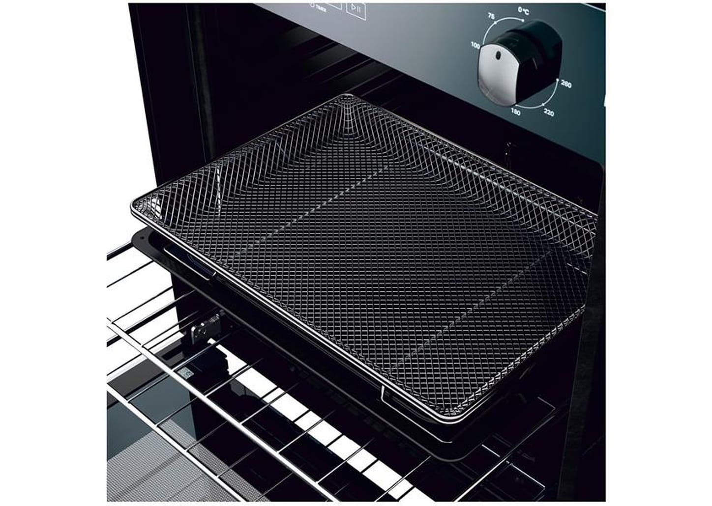 Forno Elétrico de Embutir Função Air Fryer - Brastemp 84L Preto BOF84AEBNA