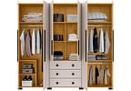 Guarda-roupa Casal com Espelho 6 Portas Araplac Malu