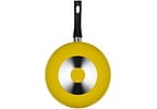 Frigideira Wok Antiaderente Multiflon de Alumínio Color Amarelo 28cm