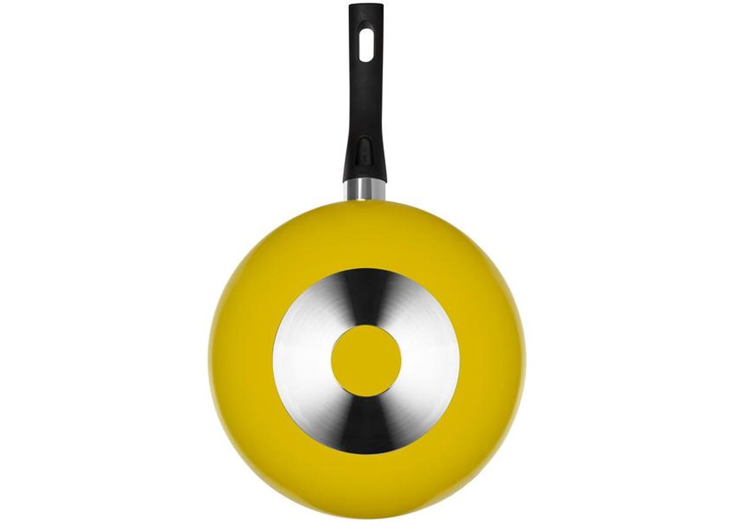 Frigideira Wok Antiaderente Multiflon de Alumínio Color Amarelo 28cm