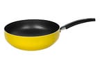 Frigideira Wok Antiaderente Multiflon de Alumínio Color Amarelo 24cm