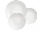 Jogo de Pratos Redondo de Porcelana Branco - Tramontina Sophia 12 Peças