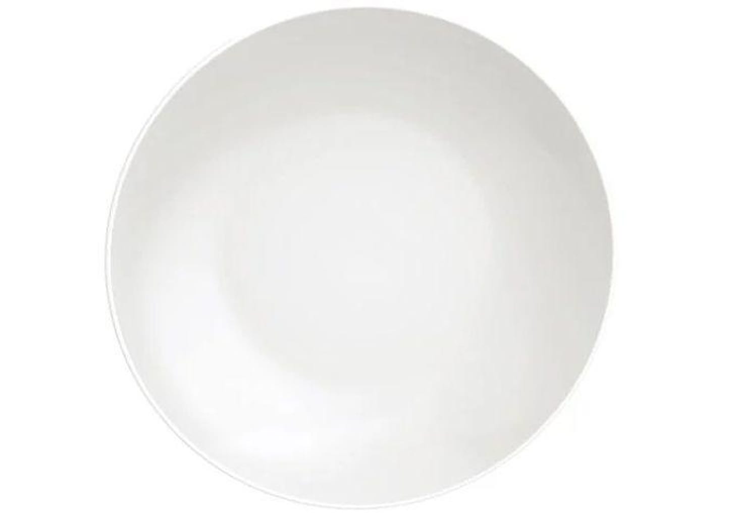 Jogo de Pratos Redondo de Porcelana Branco - Tramontina Sophia 12 Peças