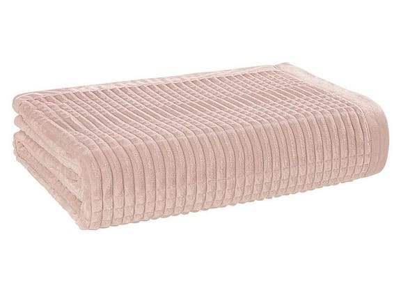 Manta Casal de Poliéster Karsten Lima Blush