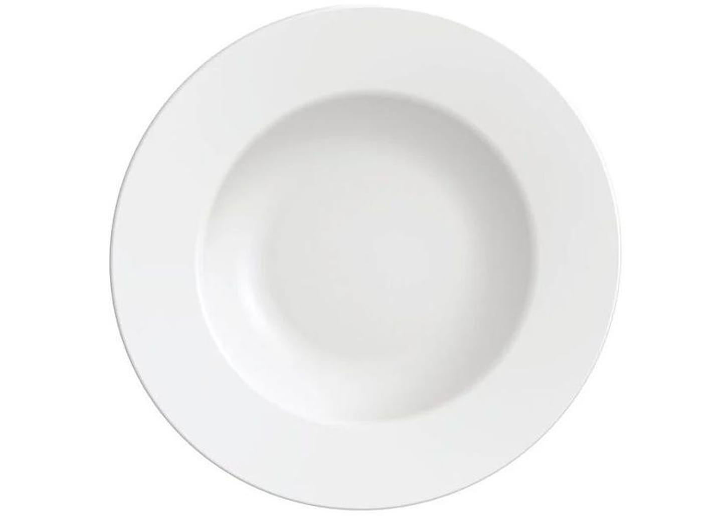 Jogo de Pratos Redondo de Porcelana Branco - Tramontina Maria Augusta 12 Peças