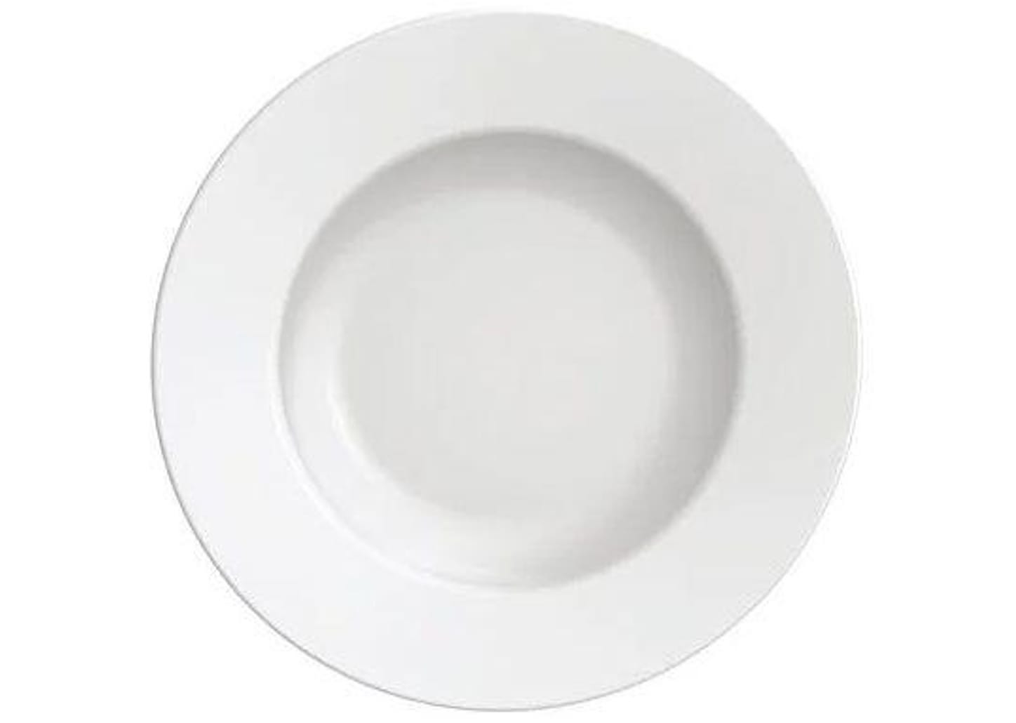 Jogo de Pratos Redondo de Porcelana Branco - Tramontina Maria Augusta 12 Peças