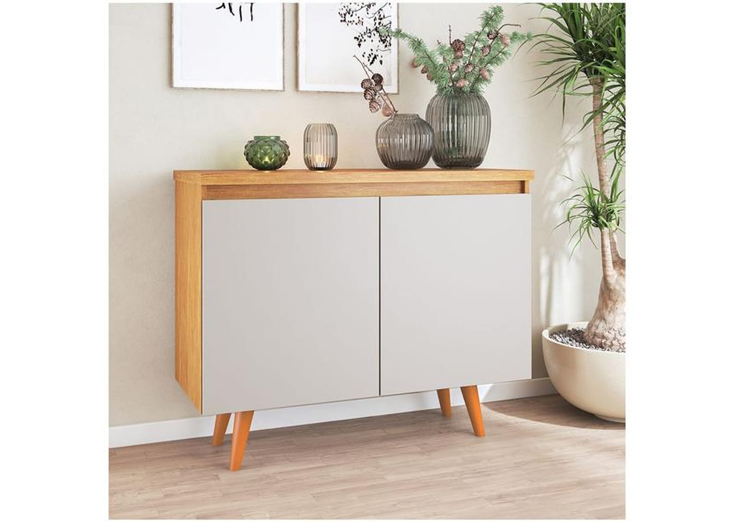 Buffet Moderno 2 Portas Viero Móveis Active