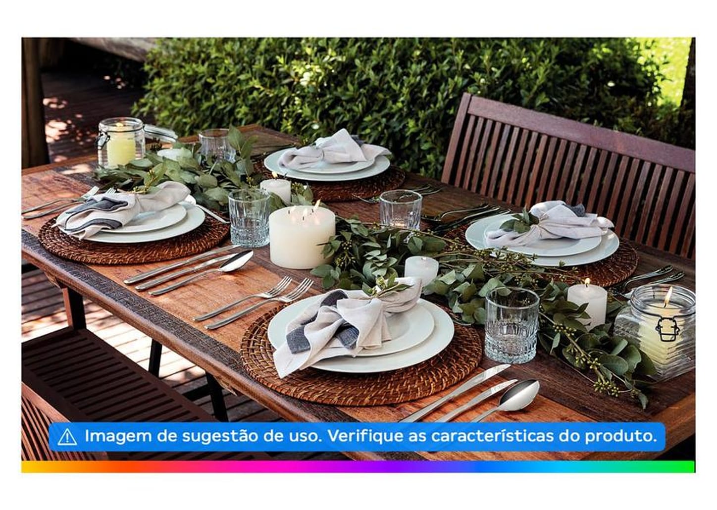 Jogo de Pratos Redondo de Porcelana Branco Raso - Tramontina Maria Augusta 6 Peças