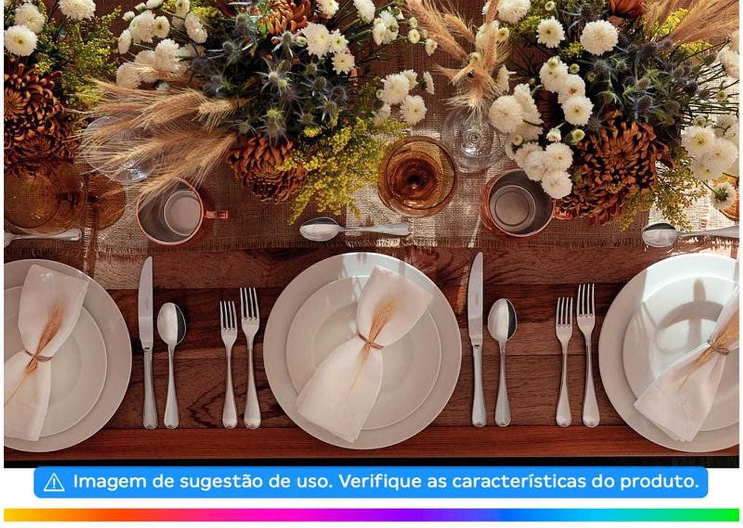 Jogo de Pratos Redondo de Porcelana Branco Raso - Tramontina Maria Augusta 6 Peças