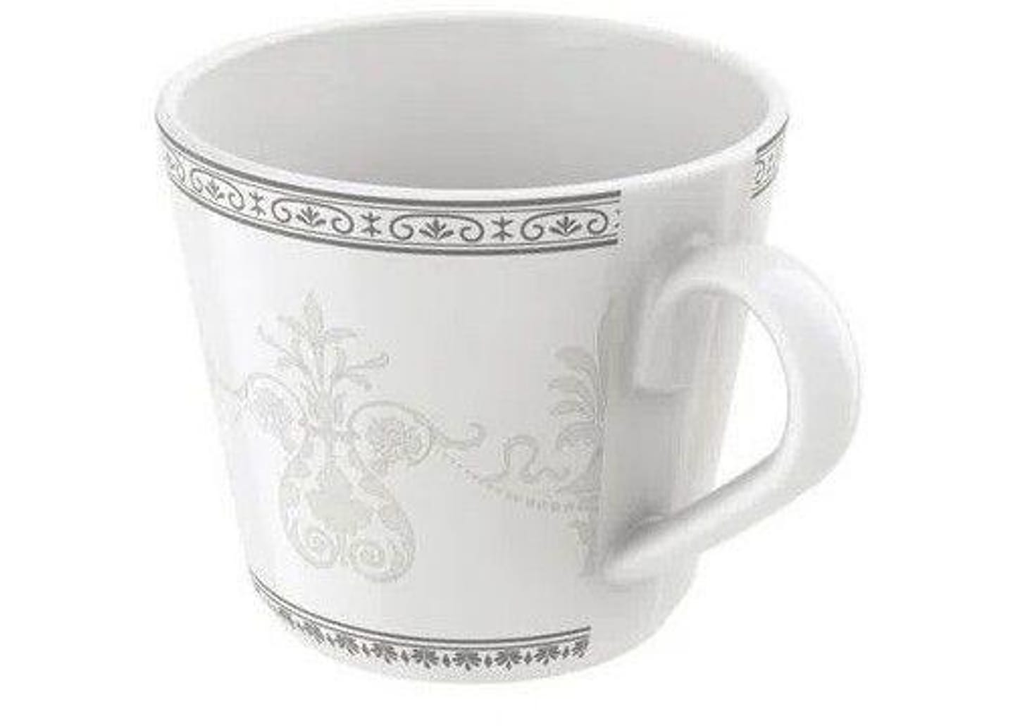 Aparelho de Jantar e Chá 20 Peças Tramontina - Porcelana Cinza Redondo Gabrielle