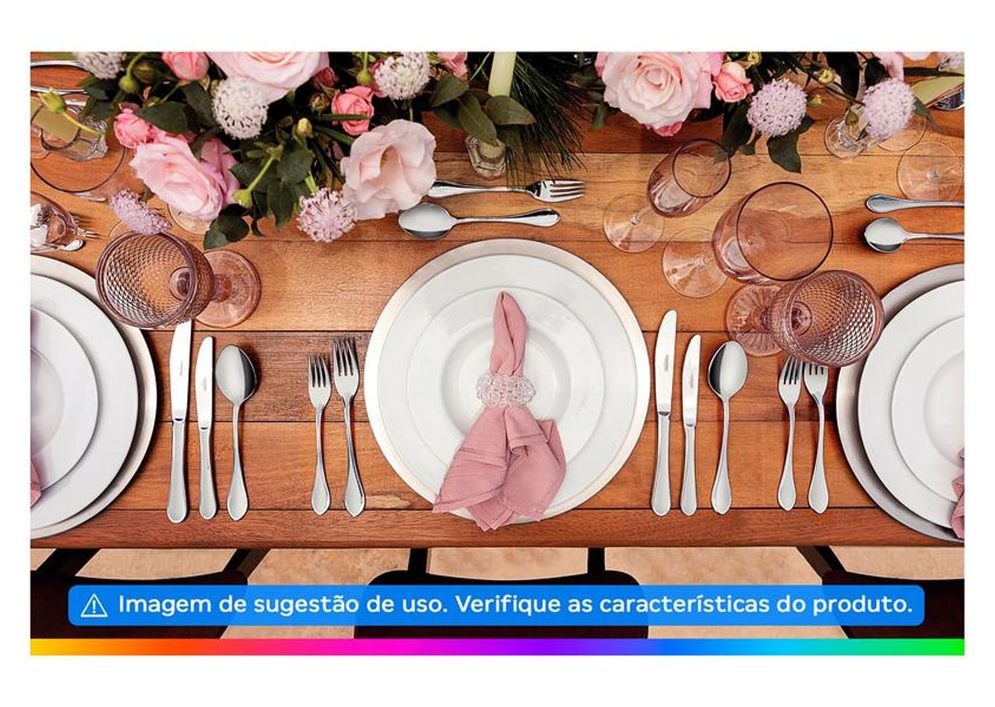 Jogo de Pratos Redondo de Porcelana Branco para Sobremesa Tramontina Maria Augusta 6 Peças