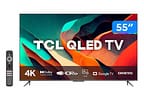 Smart TV 55” 4K UHD QLED TCL 55C635 Wi-Fi - Bluetooth Google Assistente 3 HDMI 2 USB