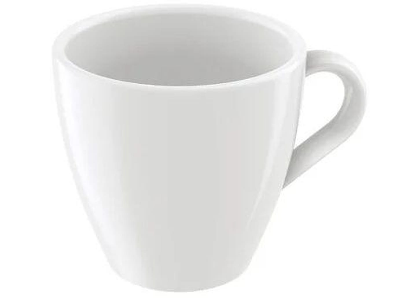 Jogo de Xícaras de Café e Chá de Porcelana 200ml - Tramontina Paola 6 Peças