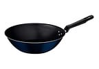 Panela Wok Antiaderente Tramontina de Alumínio - Ravena Azul 24cm