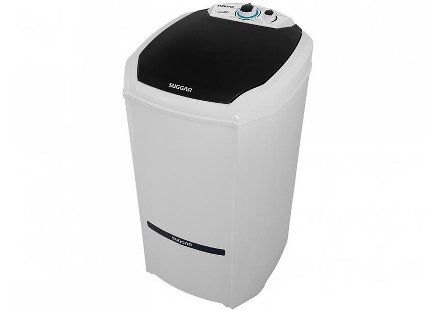 Lavadora de Roupas Suggar 20kg 6 Programas de Lavagem Branca LE2002BR