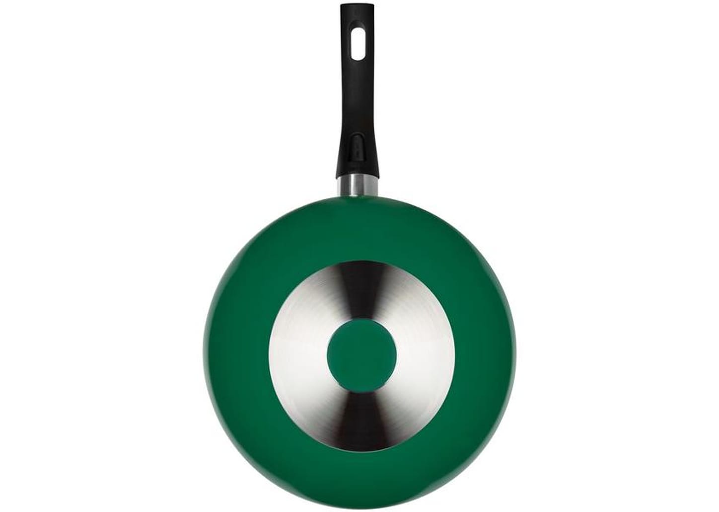 Frigideira Wok Antiaderente Multiflon de Alumínio Color Verde 28cm