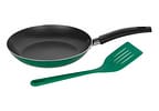 Frigideira Antiaderente Multiflon de Alumínio Color Verde 20cm com Espátula