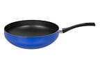 Frigideira Wok Antiaderente Multiflon de Alumínio Color Azul 28cm