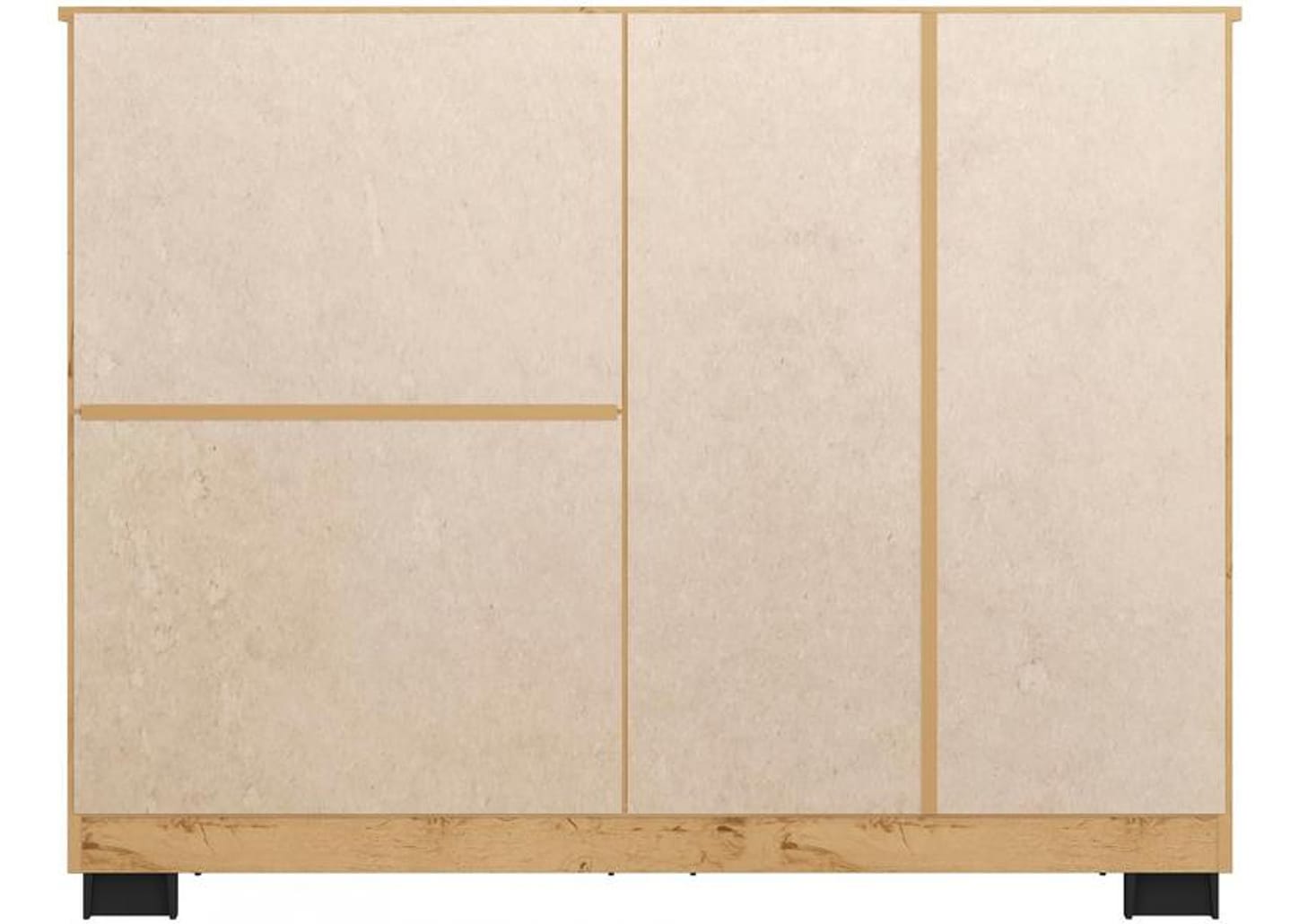 Cômoda 5 Gavetas 2 Portas Araplac Mal