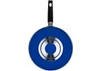 Frigideira Wok Antiaderente Multiflon de Alumínio Color Azul 24cm