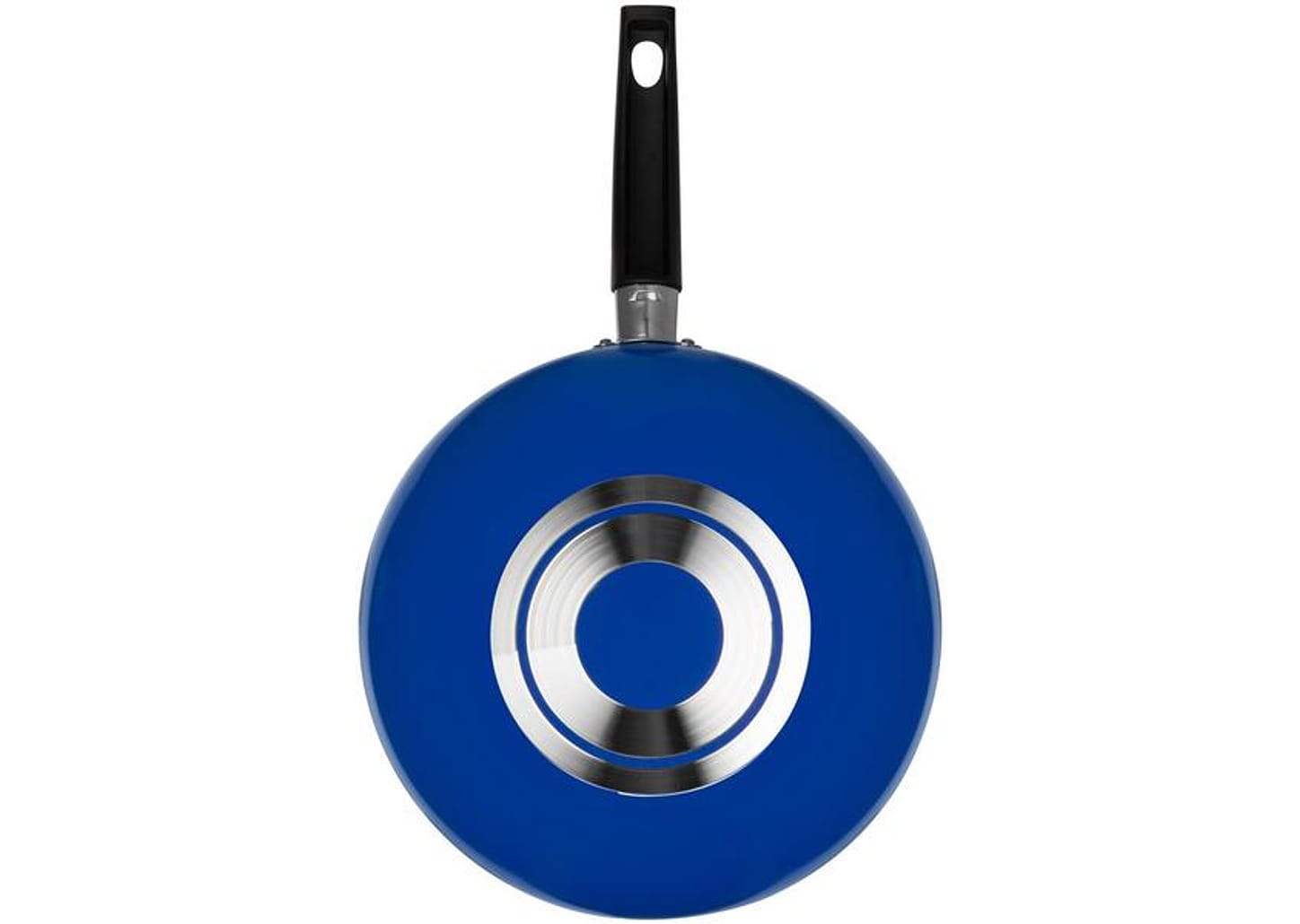 Frigideira Wok Antiaderente Multiflon de Alumínio Color Azul 24cm