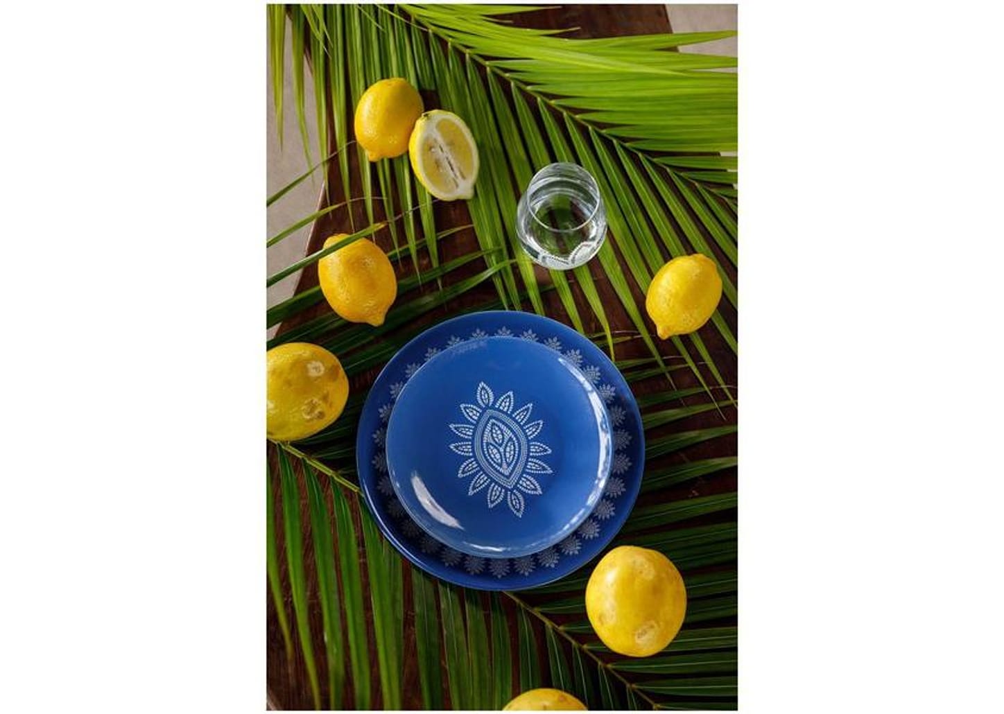 Aparelho de Jantar Mandacaru Martha Medeiros Céu 12 Peças