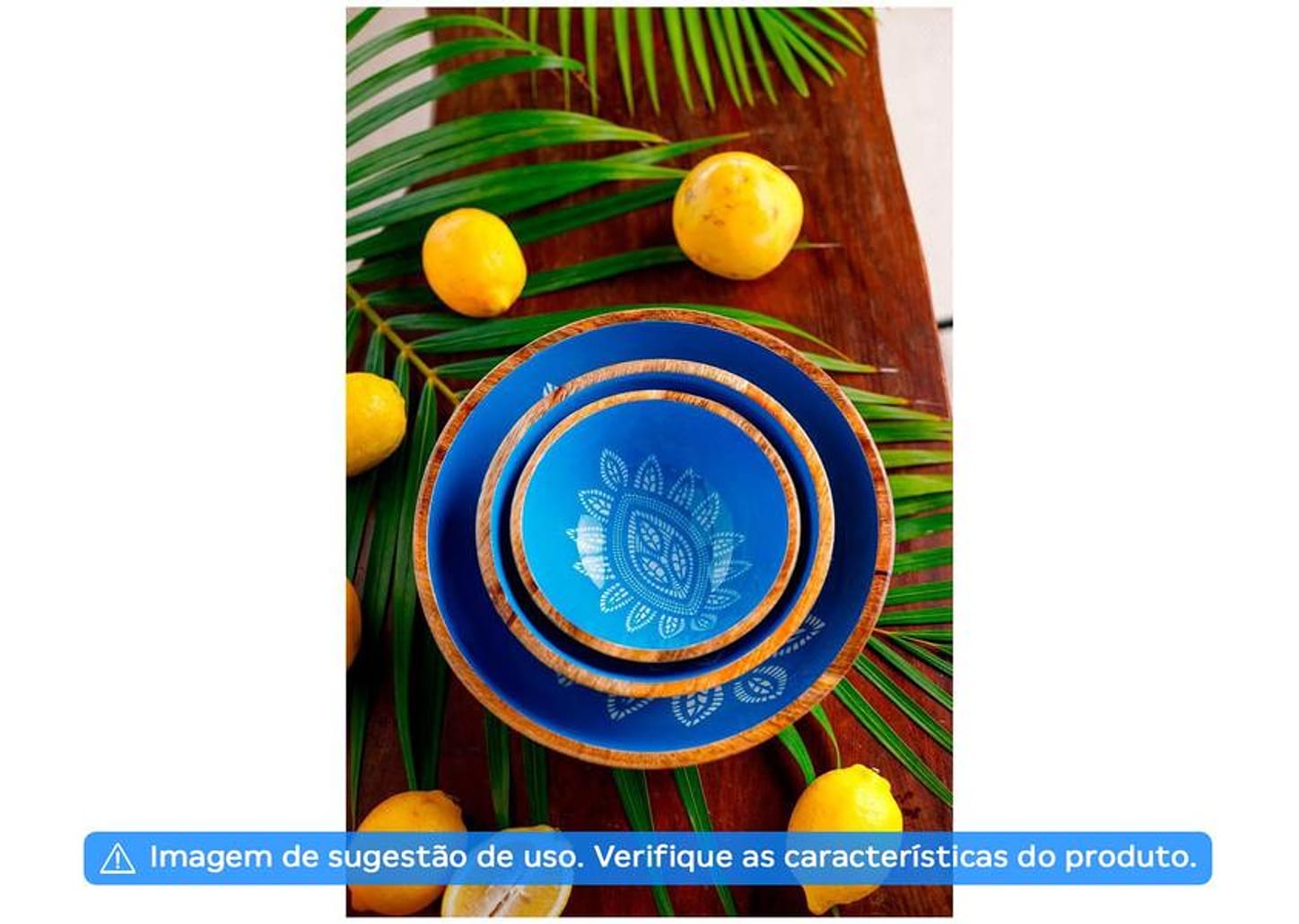 Bowl Mandacaru Martha Medeiros Céu 22cm