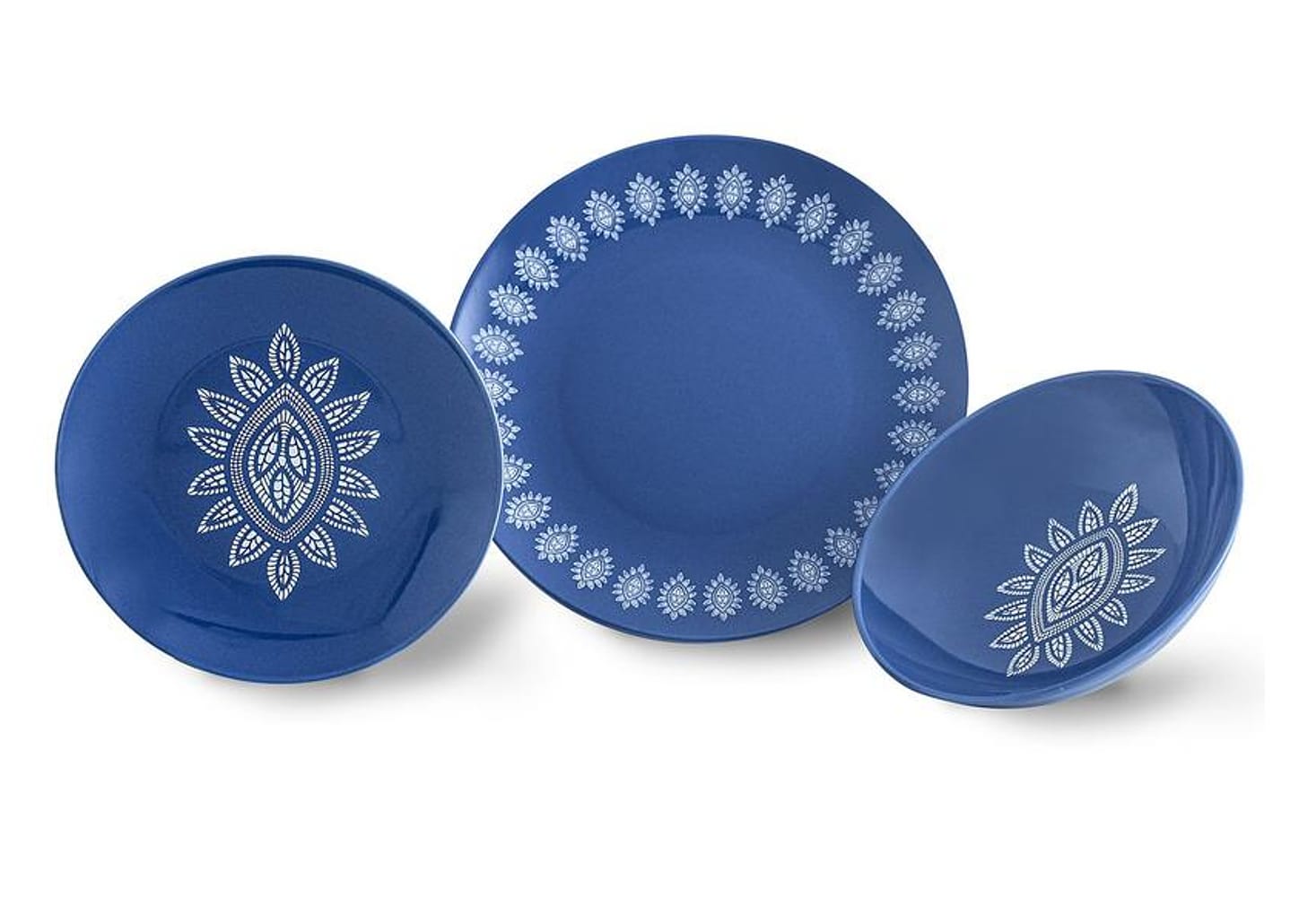 Aparelho de Jantar Mandacaru Martha Medeiros Céu 12 Peças