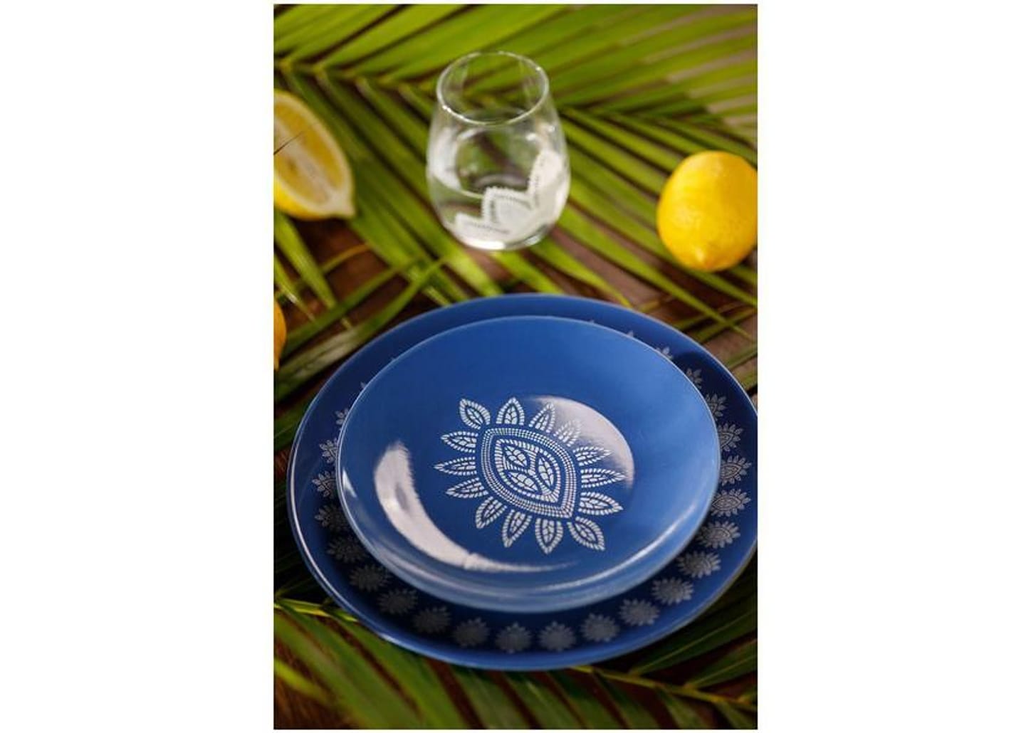 Jogo de Copos de Vidro Mandacaru Martha Medeiros 500ml 6 Peças