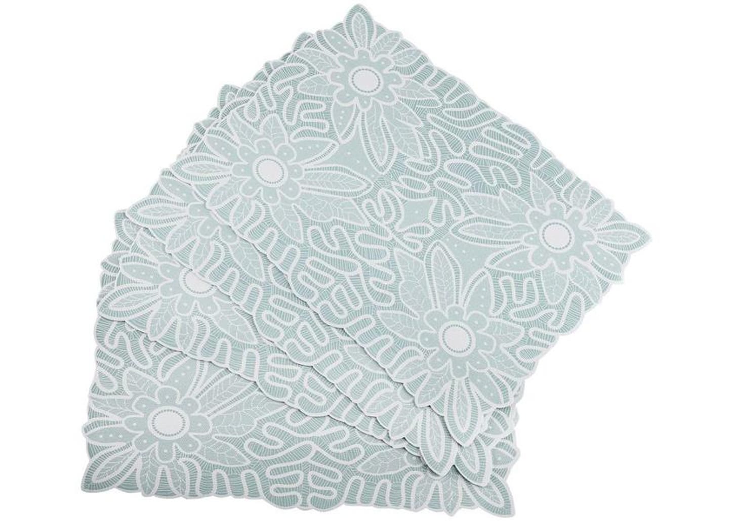 Jogo Americano Mandacaru Martha Medeiros Céu 4 Peças 43x30cm