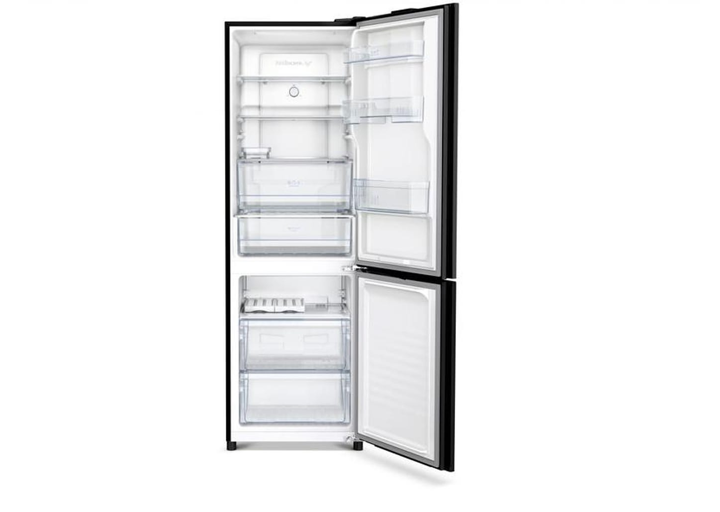 Geladeira/Refrigerador Panasonic Frost Free - Inverse Black Glass 397L NR-BB41GV1BA