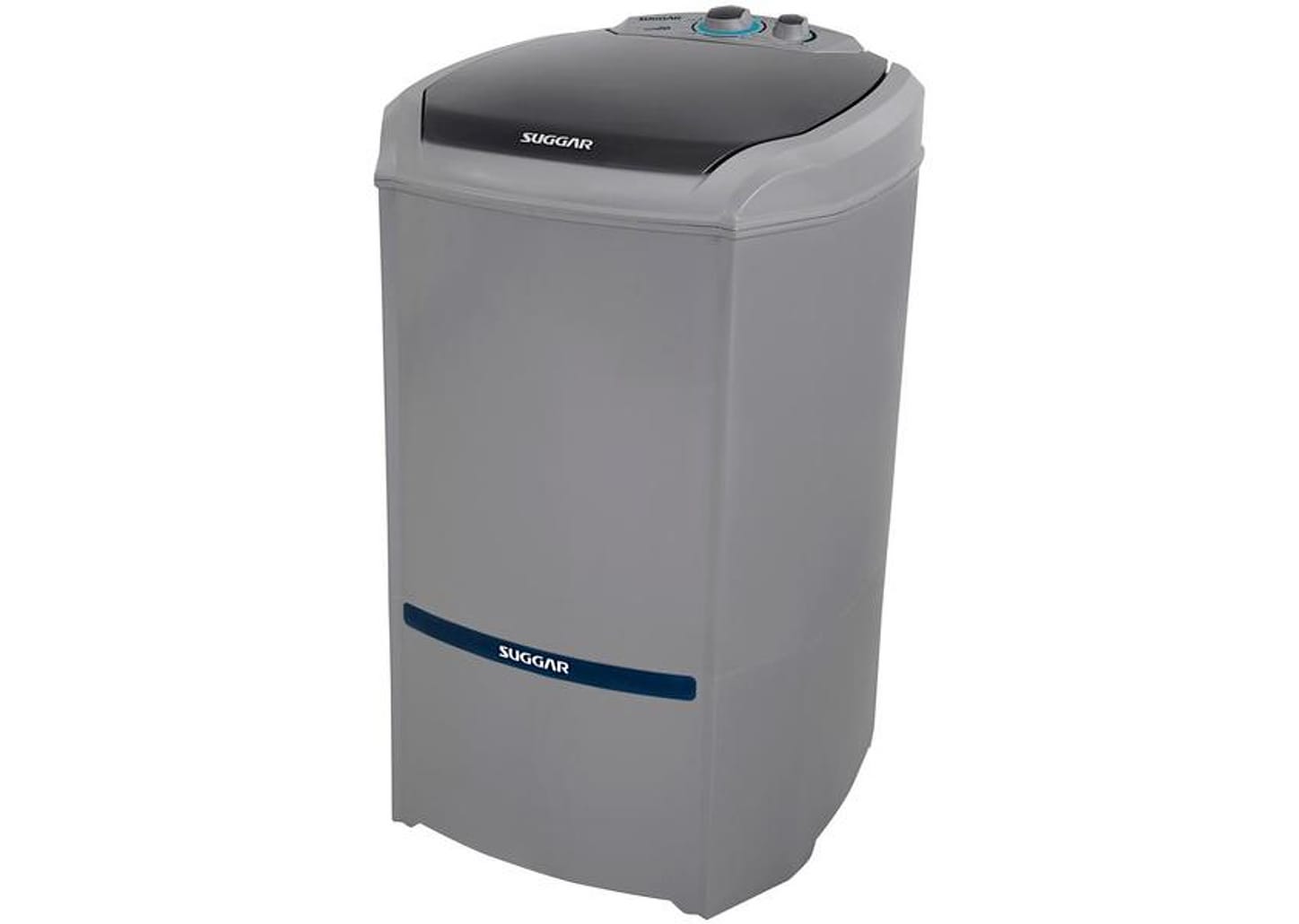 Lavadora de Roupas Suggar 20kg 6 Programas de Lavagem Prata LE2002PR