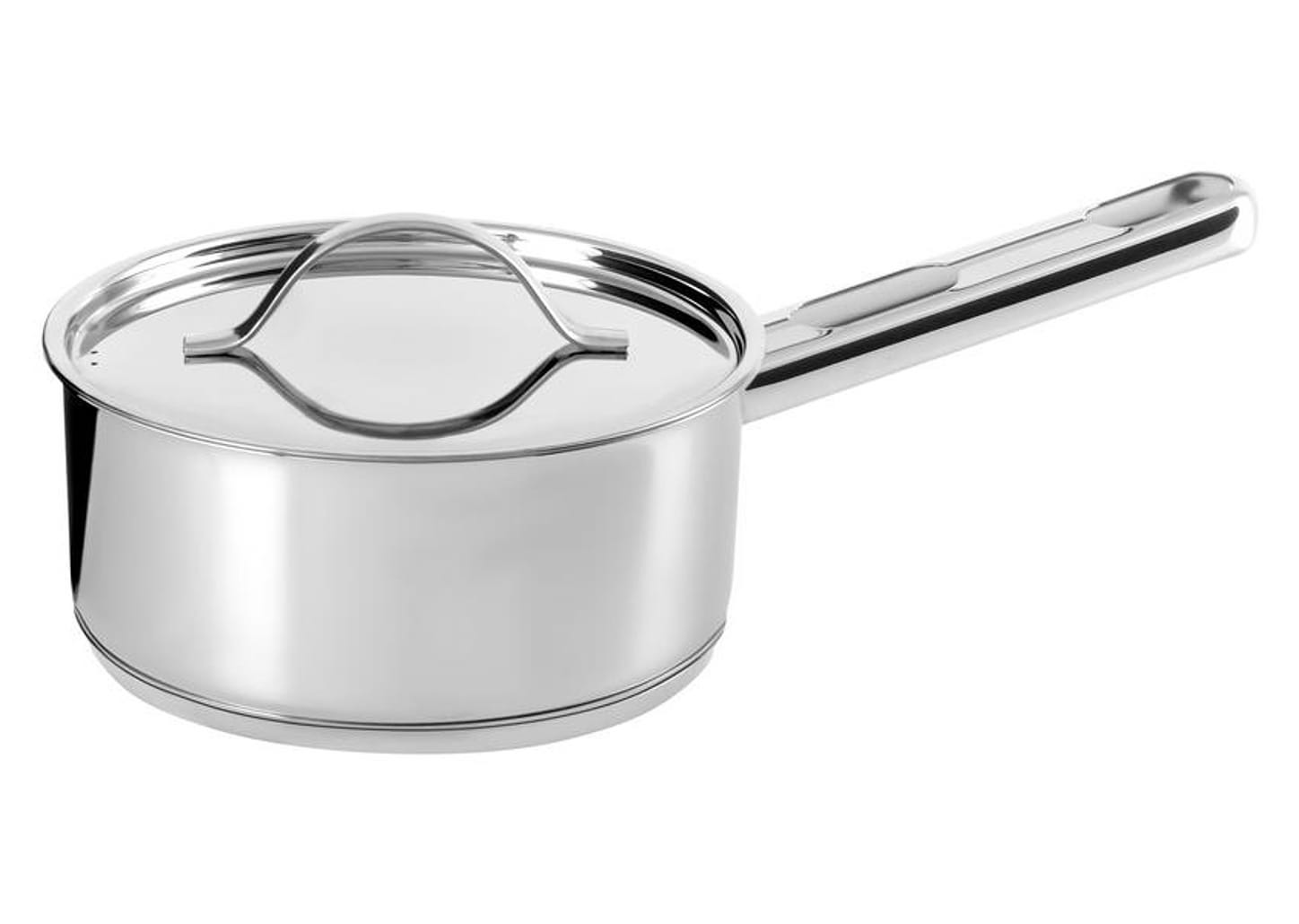 Jogo de Panelas Tramontina Inox Fundo Triplo 4 Peças Isis