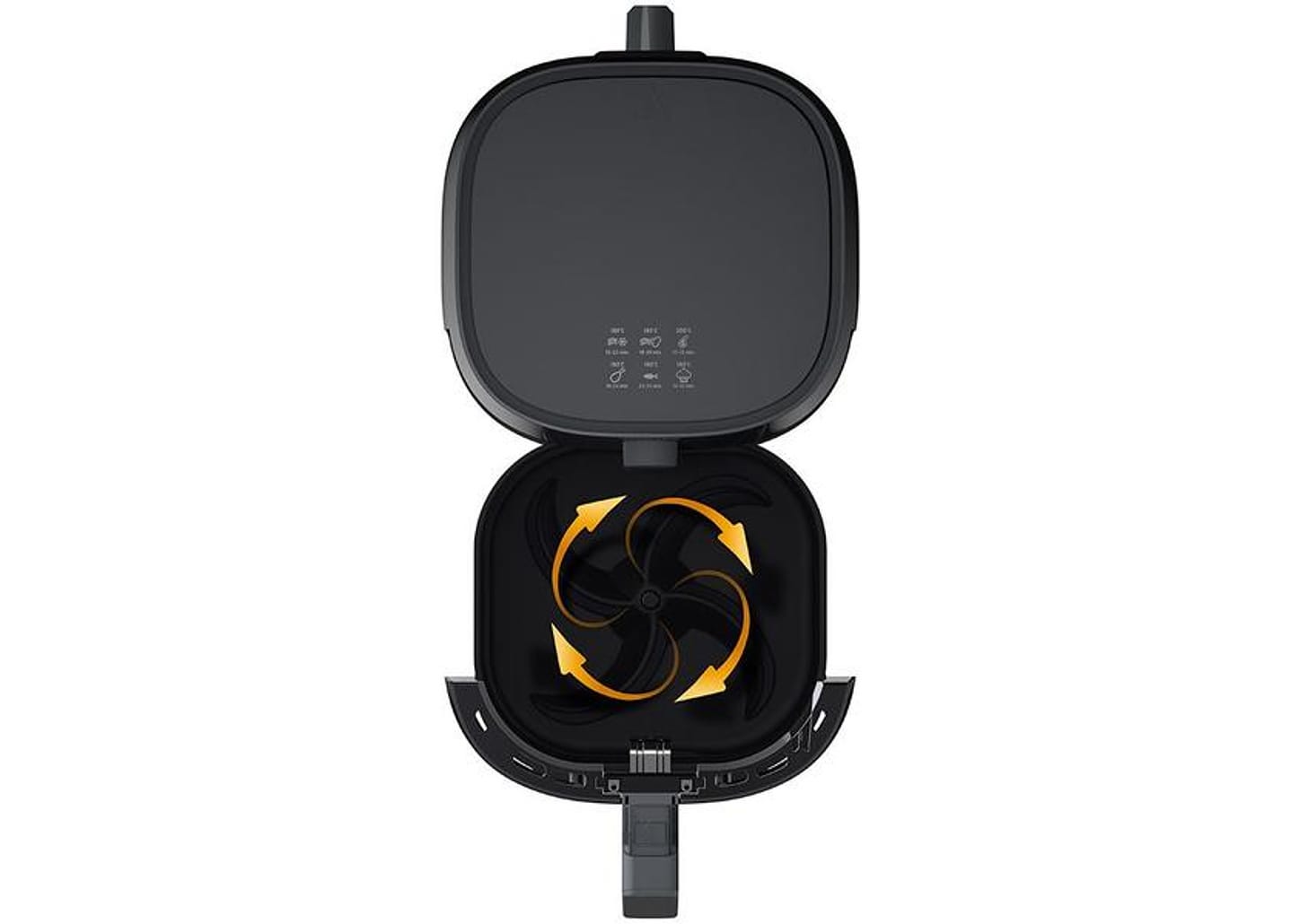 Fritadeira Elétrica sem Óleo/Air Fryer Philips - Walita Spectre Série 3000 RI9201 Preta 2,6L